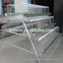 A Type 4 Cells 4 Tiers 128 Birds Poultry Cage for Egg Chickens